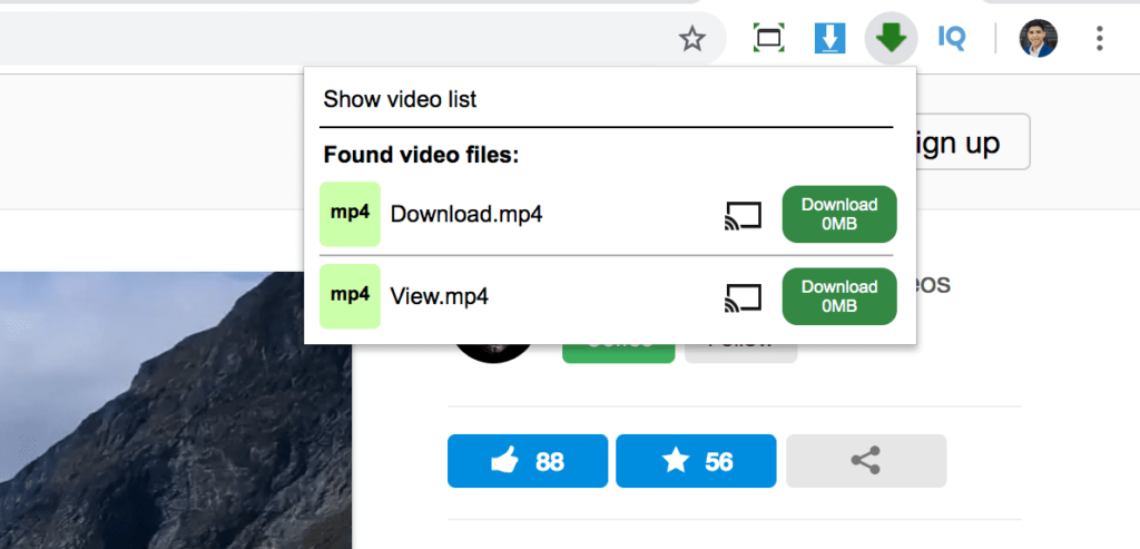download video files from a web page